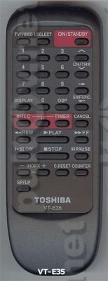VT-E35 [VCR] оригинальный пульт для видеомагнитофона