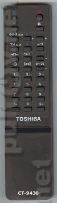 CT-9292 , CT-9381 , CT-9293 , CT-9430 пульт для телевизора Toshiba