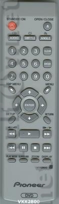 VXX2800 пульт для DVD-плеера PIONEER DV-350-K и других
