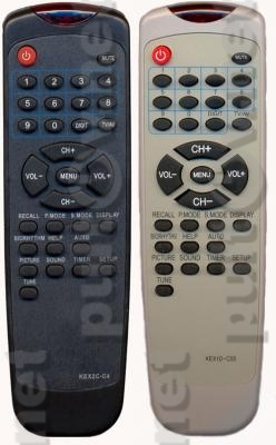 KEX2C-C4, KEY1D-C30, KEX1D-С55, POLAR KEX2C-C4 неоригинальный пульт для телевизора