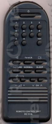 RC51A пульт для телевизора Nicom CT-1407