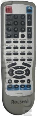 RM569-RU пульт для DVD-плеера Rolsen RDV-800 (вариант 1)