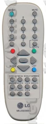 MKJ30036802 [TV] оригинальный пульт ДУ (ПДУ)