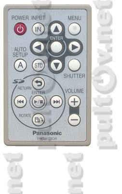N2QAYC000001 оригинальный пульт для проектора PANASONIC PT-P1SDE и других