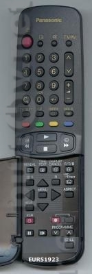 EUR51923 пульт для телевизора PANASONIC TX-25F1T и других