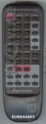 EUR644661 неоригинальный пульт для телевизора Panasonic TC-2185R и др.