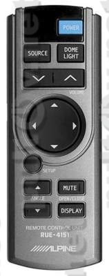 RUE-4151 пульт для потолочного монитора Alpine TMX-R705