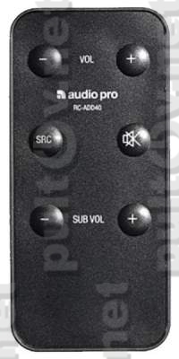 Audio Pro RC-ADD40 пульт для акустической системы ADDON FOUR