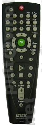 RC116 пульт для DVD-плеера BBK DV116SI