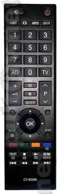 CT-90386 неоригинальный пульт для телевизора TOSHIBA 32RL838G