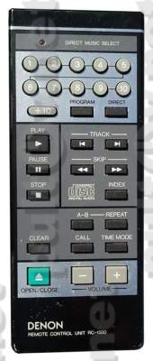 RC-1500 пульт для CD-проигрывателя Denon DCD-1500