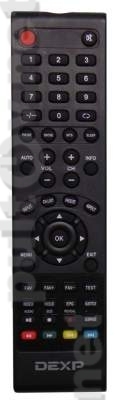 F32C7100B/W, F32B7000B пульт для телевизора DEXP