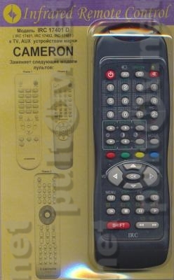 IRC-17401D заменяющий для CAMERON TV, DVD