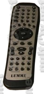 LUMME LU-900 пульт для DVD-плеера (вариант 2)