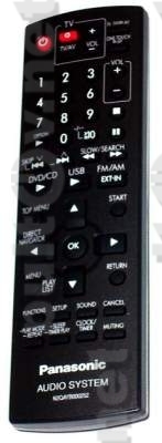 N2QAYB000252 , N2QAYB000253 оригинальный пульт для музыкального центра Panasonic SC-PM86