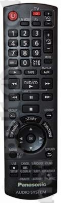 N2QAYB000567 оригинальный пульт для музыкального центра Panasonic SC-VKX20