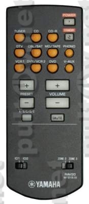 RAV20 дополнительный пульт для AV-ресивера Yamaha RX-V2600 и др. (европейская комплектация)