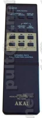 RC-G95 пульт для кассетной деки AKAI GX-75
