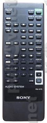 RM-S75 пульт для музыкального центра SONY MHC-EX5