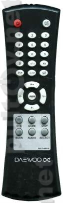 RS17-8891A пульт для телевизора DAEWOO KR-1409