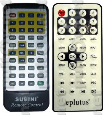 SUBINI S-6054DT , SOUPT SR-001, Eplutus EP-7092 , TO-007 пульт для телевизора со встроенным DVD