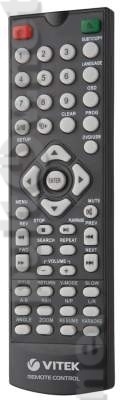 VT-4101 BK пульт для DVD-плеера Vitek