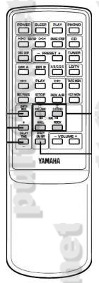 RX-V390 пульт для ресивера YAMAHA