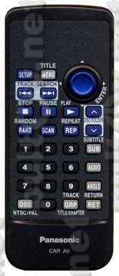 YEFX999256A пульт для автомагнитолы PANASONIC CX-DH801N и других