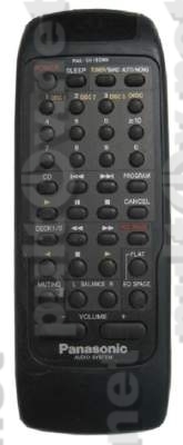 RAK-CH160WH пульт для музыкального центра Panasonic SC-CH618X